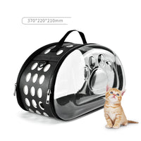Foldable Cat Bag Breathable Portable Pet Carrier Bag Outdoor Travel Handbag for Cat Dog