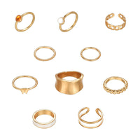Fashion Simple Joint Ring Geometry