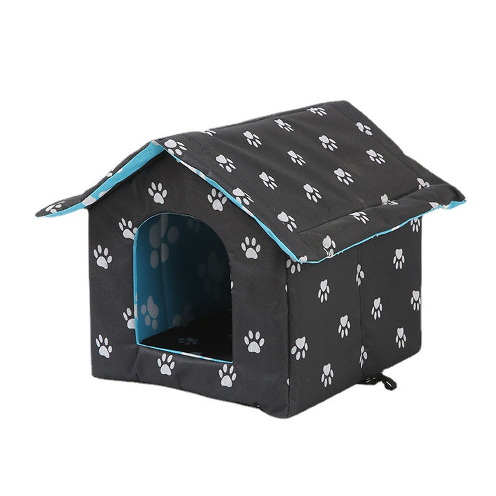 Waterproof Pet Dog And Cat Kennel Warm Foldable And Washable