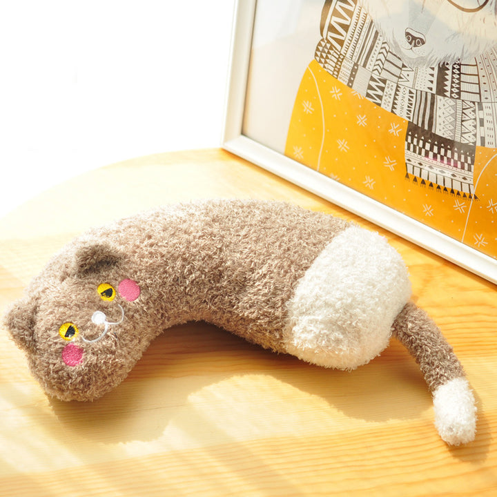 Cat Toy Pillow Shaped Funny Funny Stick Pet Supplies