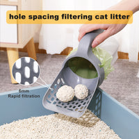 Household Fashion Simple One-piece Removable And Washable Cat Litter Scoop