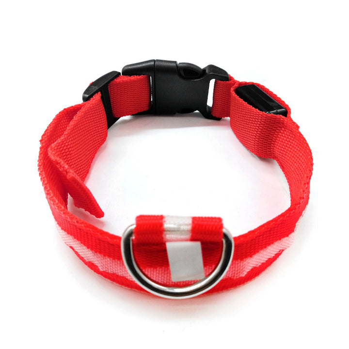 Anti-lost Luminous Collar Dog Tag Dog Collar