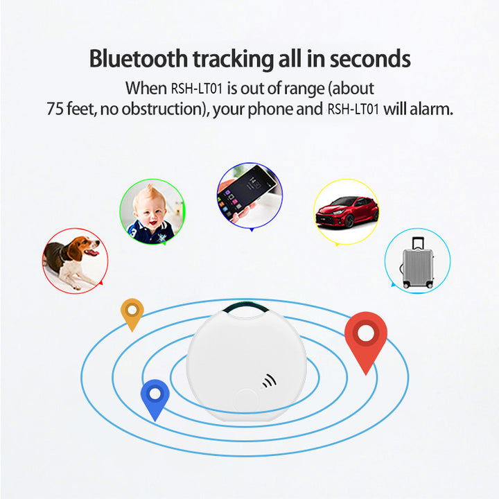 Smart Bluetooth Neutral Pet Anti Lost Location Tracker