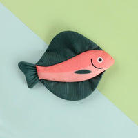 New Cat Toys Canvas Simulation Mint Fish Tease Cat Stick Molars Pet Supplies