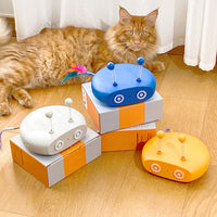 Electric Cat Interactive Toys Funny Pet Teasing Robot Laser Toys Automatic Steering Walking Sticks