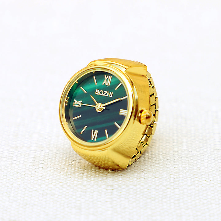 Mini Ring Creative Finger Quartz Watch