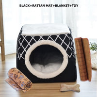 2-in-1 Convertible Cat Bed